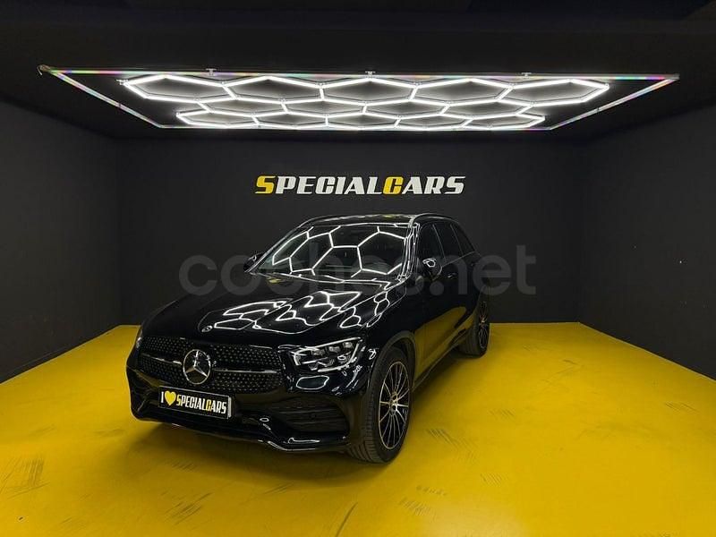 Usado Mercedes GLC200 163 CV (119 kW) 2022 Negro SUV