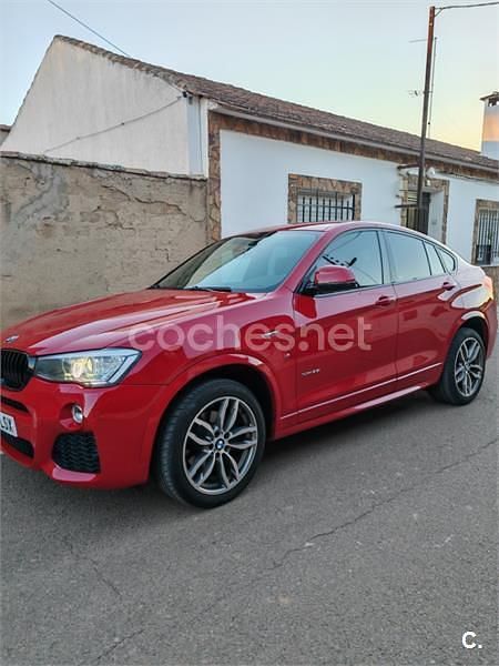 Usado BMW X4 306 CV (225 kW) 2016 Rojo SUV