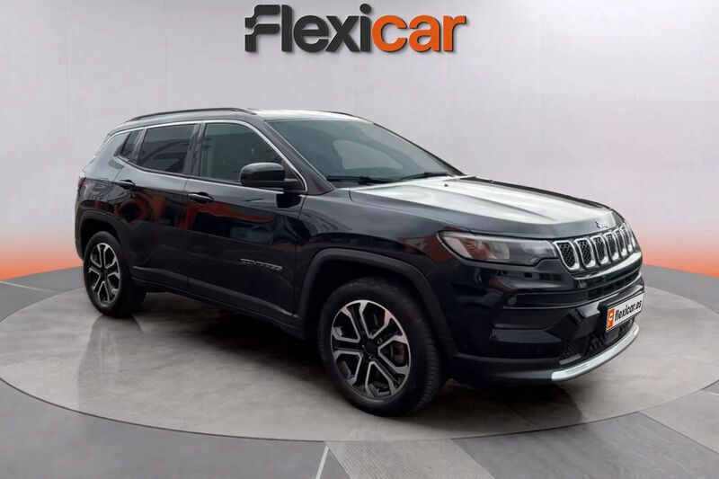 Negro Usado 2022 Jeep Compass Limited SUV | 21.190 € (Super precio) - Imagen 1/4