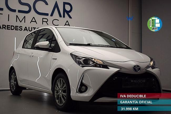 Blanco Usado 2020 Toyota Yaris Hybrid Active Berlina | 16.900 € (Precio justo) - Imagen 1/4