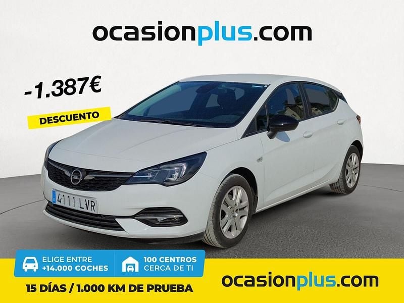 Blanco Usado 2021 Opel Astra Edition Berlina | 12.190 € (Precio justo) - Imagen 1/4