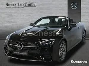 Usado Mercedes E350 299 CV (219 kW) 2023 Negro Descapotable
