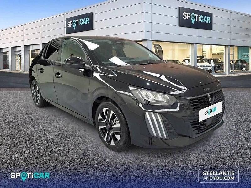 Nuevo Peugeot 208 Allure 100 CV (73 kW) 2025 Negro Utilitario