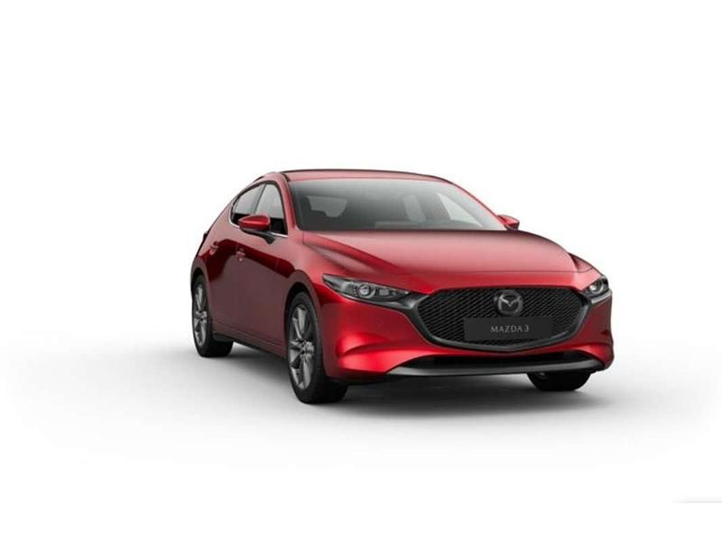 Nuevo Mazda 3 Exclusive-Line 140 CV (102 kW) 2025 Rojo Utilitario