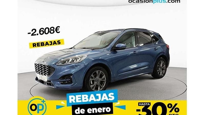Azul Usado 2022 Ford Kuga ST-Line SUV | 17.182 € (Super precio) - Imagen 1/4