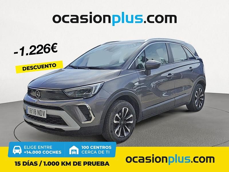 Gris Usado 2021 Opel Crossland Elegance SUV | 13.490 € (Precio justo) - Imagen 1/4