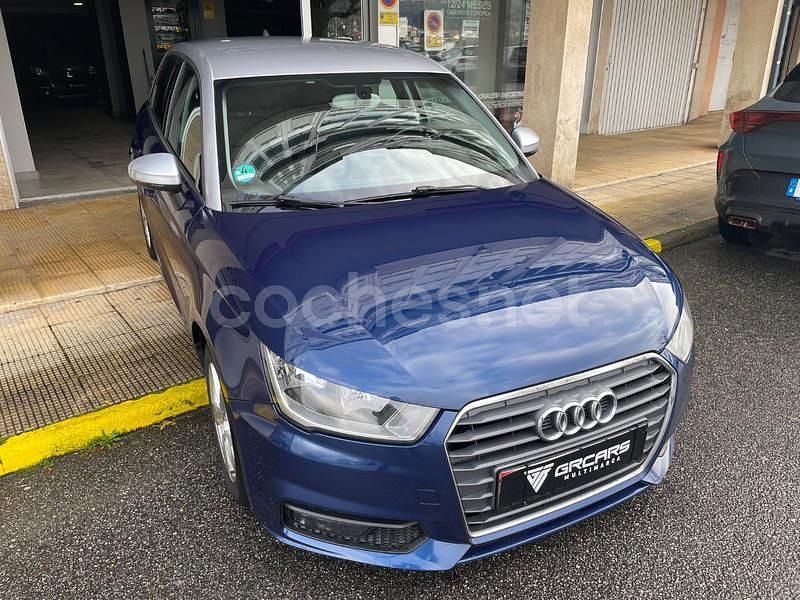 Usado Audi A1 Sportback 90 CV (66 kW) 2015 Azul Utilitario