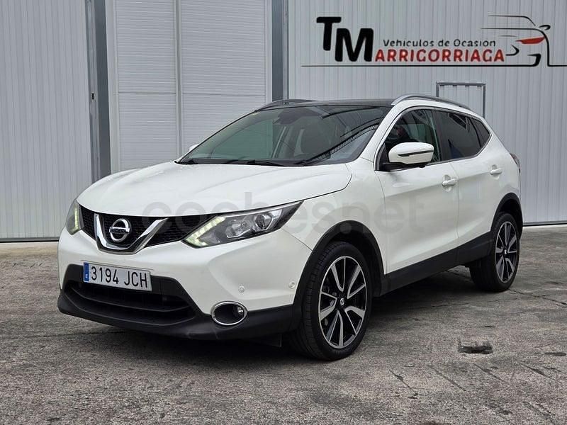Usado Nissan Qashqai Tekna 130 CV (95 kW) 2015 Blanco SUV