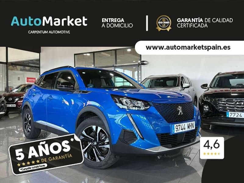Azul Usado 2023 Peugeot e-2008 Allure SUV | 17.900 € (Buen precio) - Imagen 1/3