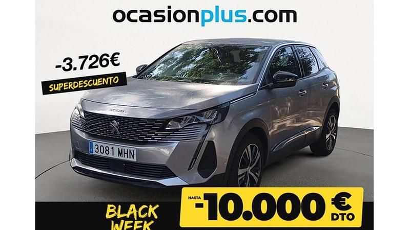 Gris Usado 2023 Peugeot 3008 Allure Monovolumen | 16.880 € (Super precio) - Imagen 1/4