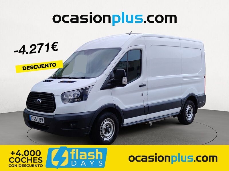 Blanco Usado 2019 Ford Transit Ambiente Berlina | 46.990 € - Imagen 1/4