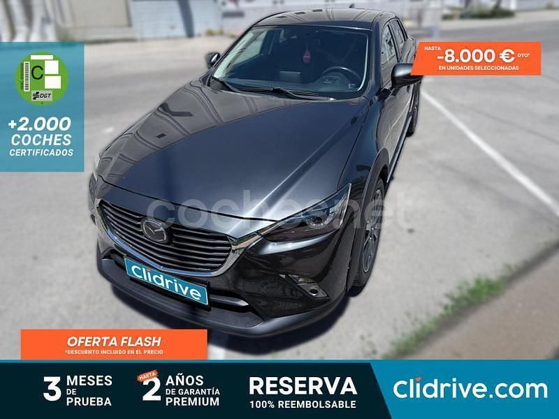 Gris / plata Usado 2018 Mazda CX-3 Style SUV | 13.290 € (Buen precio) - Imagen 1/3