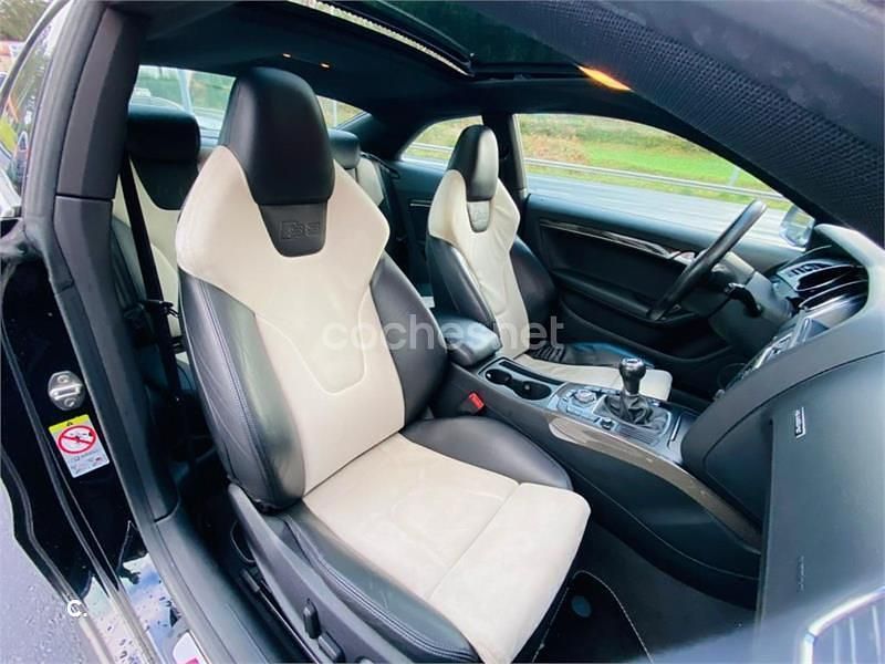 Usado Audi S5 354 CV (260 kW) 2008 Negro Coupe