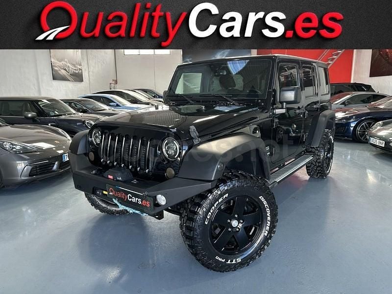Usado Jeep Wrangler Unlimited Sport 200 CV (147 kW) 2016 Negro SUV