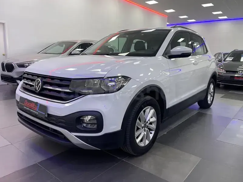 Usado VW T-Cross Advance 110 CV (80 kW) 2022 Blanco SUV