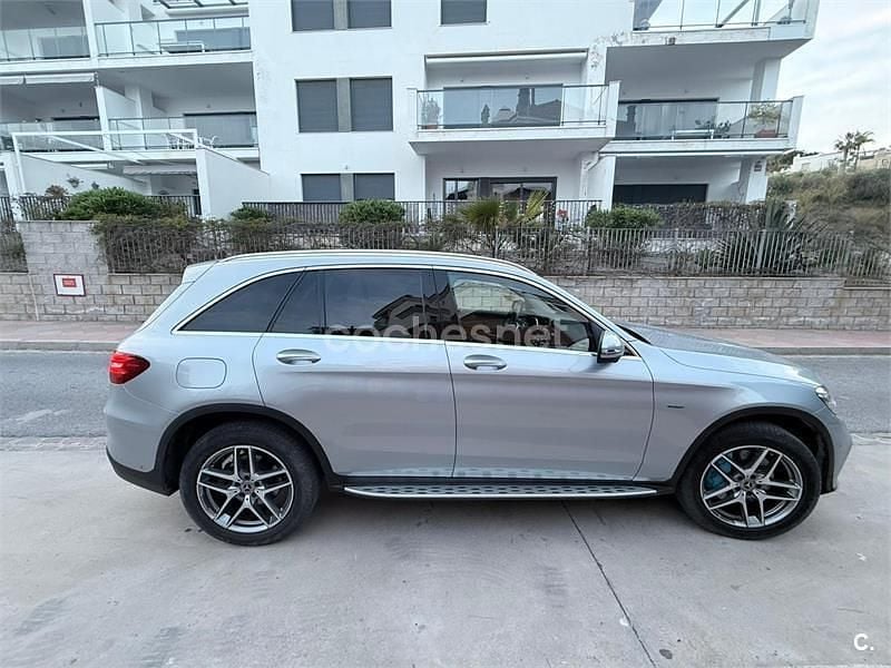 Usado Mercedes GLC350 320 CV (235 kW) 2017 Azul SUV