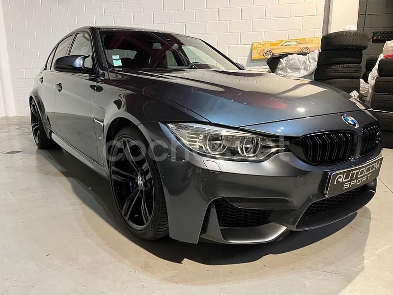 Gris / plata Usado 2016 BMW M3 Shadowline Berlina | 61.900 € (Caro) - Imagen 1/4