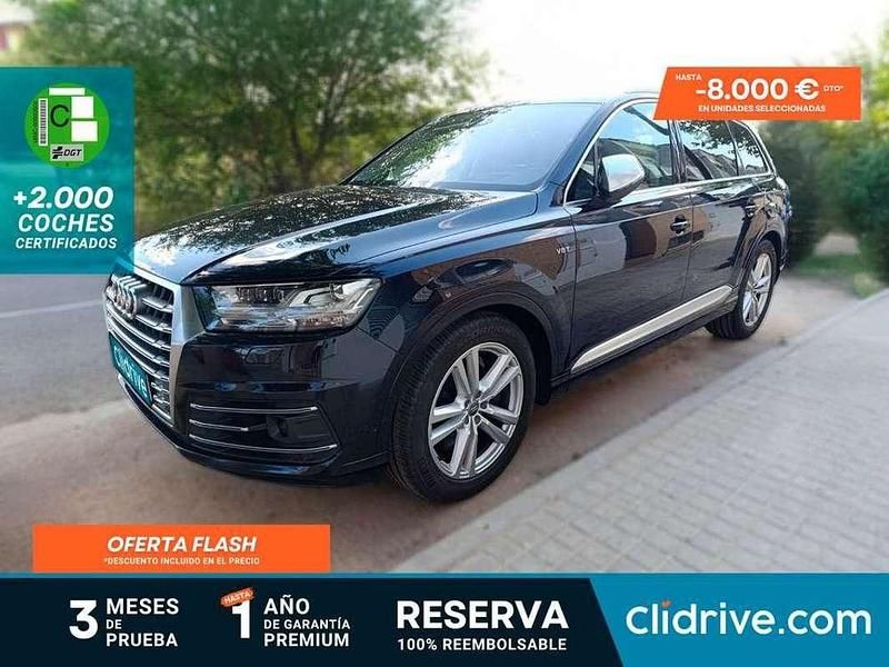 Negro Usado 2017 Audi SQ7 S-Line SUV | 34.490 € (Super precio) - Imagen 1/3
