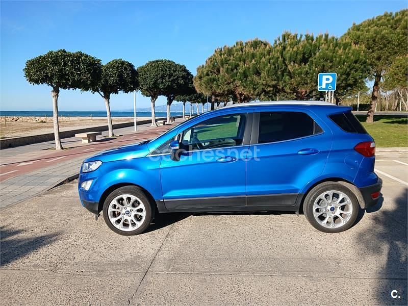 Usado Ford Ecosport Titanium 125 CV (91 kW) 2020 Azul SUV