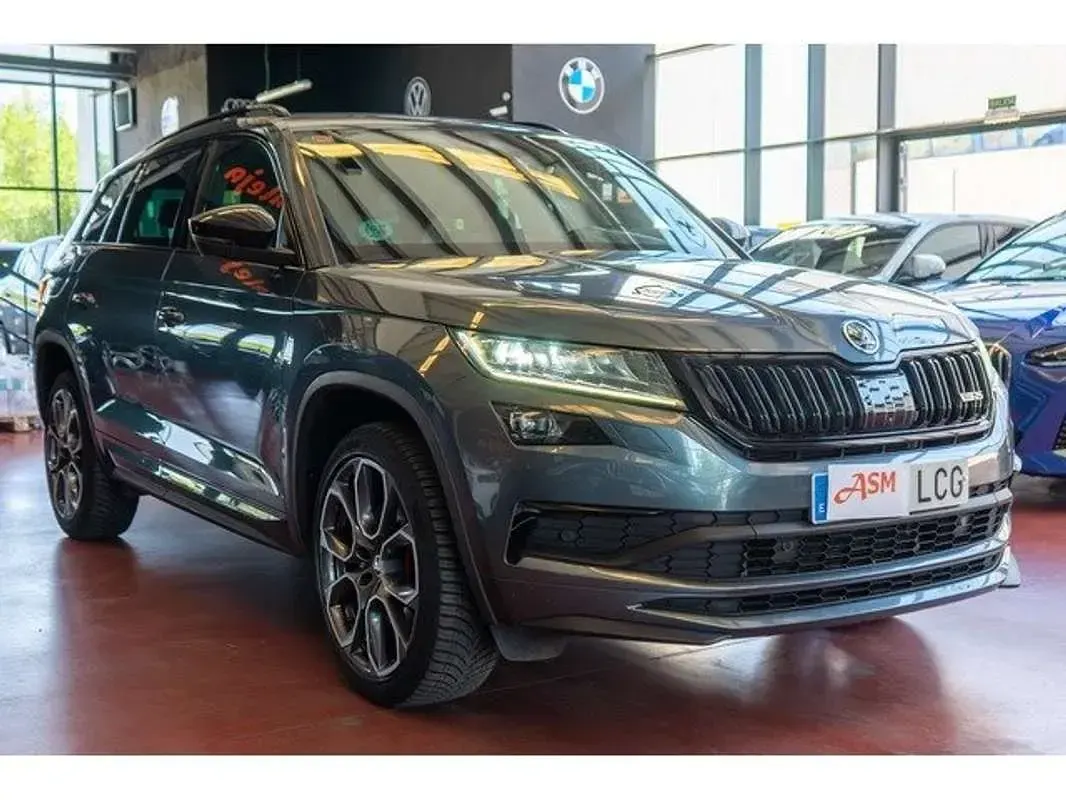 Usado Skoda Kodiaq RS 239 CV (175 kW) 2019 Gris SUV
