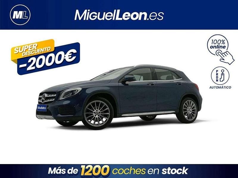 Azul Usado 2019 Mercedes GLA180 SUV | 19.985 € (Buen precio) - Imagen 1/3