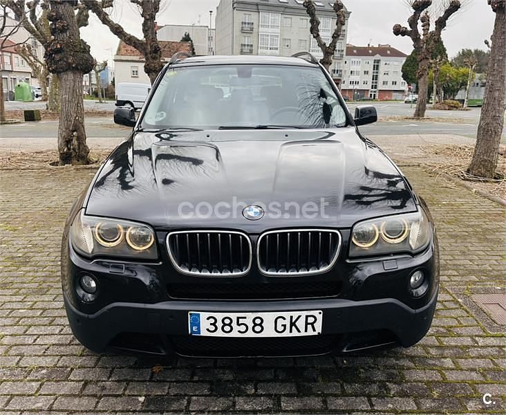 Negro Usado 2009 BMW X3 SUV | 6990 € (Buen precio) - Imagen 1/4