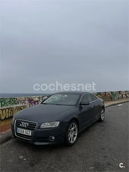 Usado Audi A5 170 CV (125 kW) 2008 Gris / plata Coupe