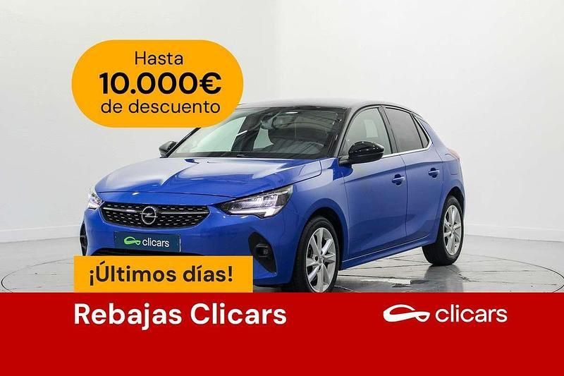 Azul Usado 2021 Opel Corsa Elegance Utilitario | 10.590 € (Buen precio) - Imagen 1/4