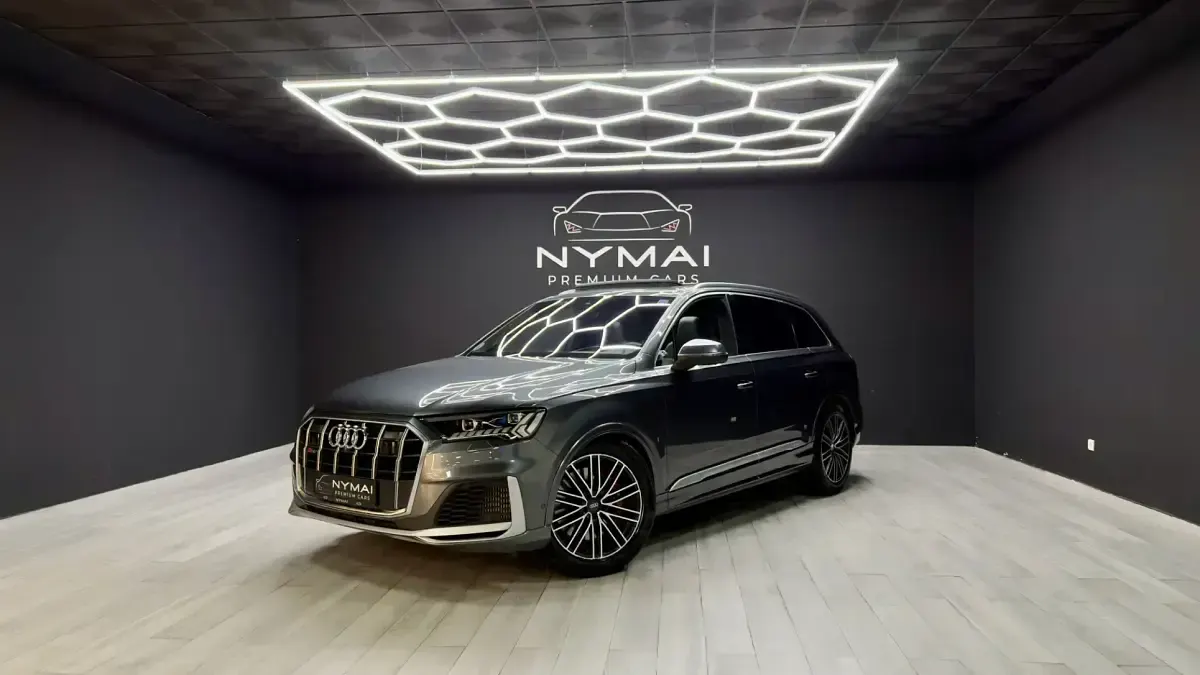 Begagnad Audi Q7 Premium 435 HK (319 kW) 2020 Grå SUV