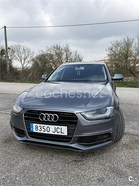 Usado Audi A4 S-Line 150 CV (110 kW) 2015 Gris / plata Familiar