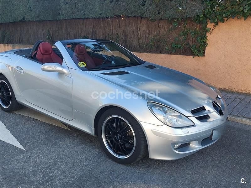 Usado Mercedes SLK200 163 CV (119 kW) 2005 Blanco Descapotable