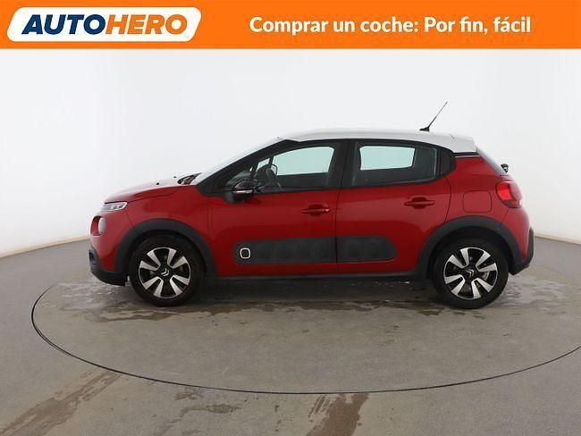Usado Citroën C3 Feel 100 CV (73 kW) 2018 Rojo Utilitario