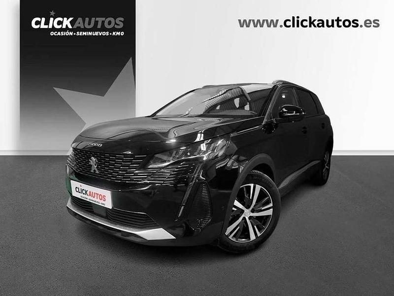 Negro Usado 2022 Peugeot 5008 Allure Monovolumen | 18.450 € (Buen precio) - Imagen 1/4
