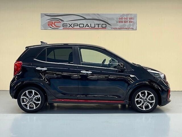 Usado Kia Picanto GT-Line 84 CV (61 kW) 2019 Negro Utilitario
