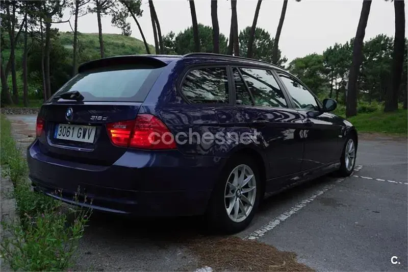 Usado BMW 318 143 CV (105 kW) 2010 Azul Familiar