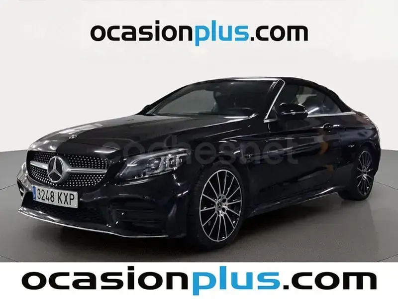 Usado Mercedes C220 194 CV (142 kW) 2019 Negro Descapotable