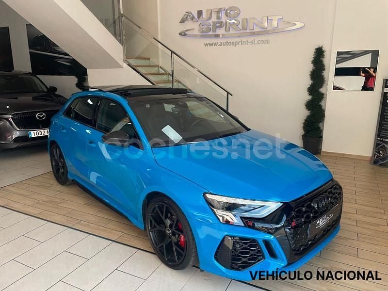 Azul Usado 2022 Audi RS3 Sportback Premium Utilitario | 59.900 € (Buen precio) - Imagen 1/4