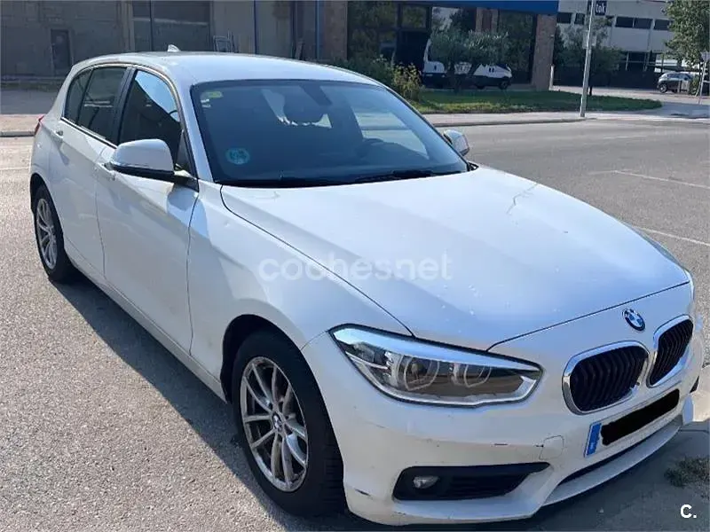 Usado BMW 116 116 CV (85 kW) 2018 Blanco Utilitario