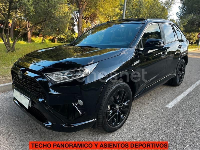 Negro Usado 2021 Toyota RAV4 Hybrid Edition SUV | 38.990 € (Caro) - Imagen 1/4