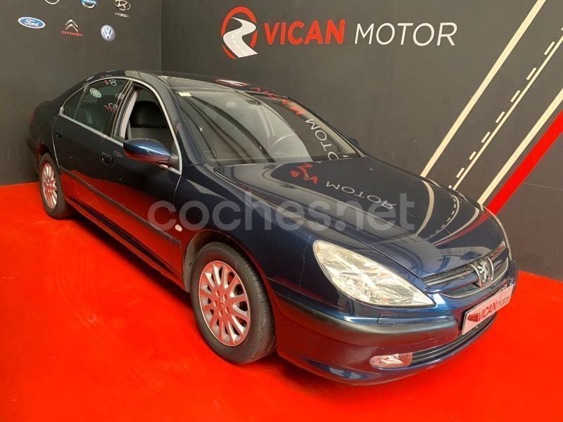 Azul Usado 2001 Peugeot 607 Berlina | 3500 € - Imagen 1/4