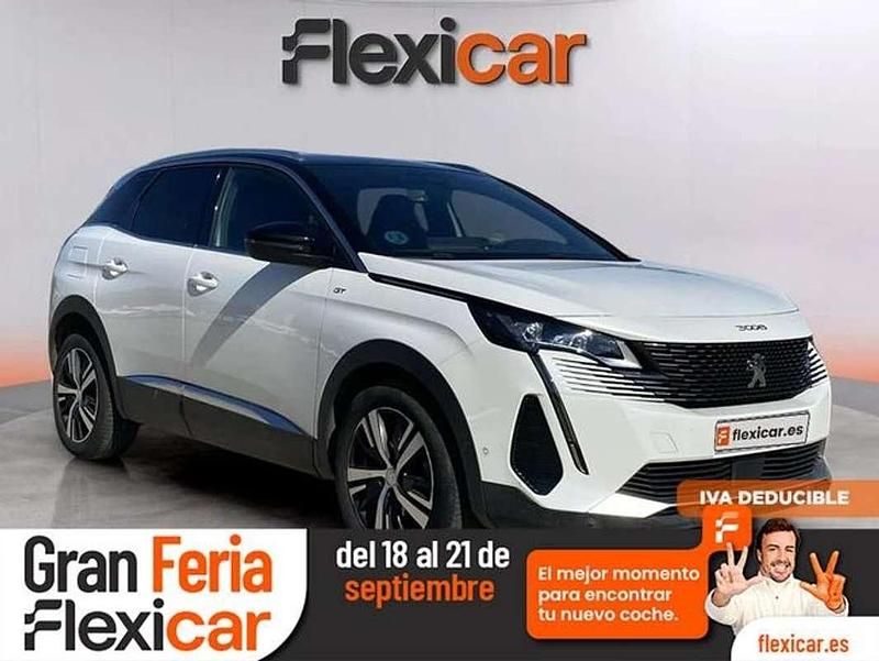 Blanco Usado 2021 Peugeot 3008 GT SUV | 14.890 € (Buen precio) - Imagen 1/4