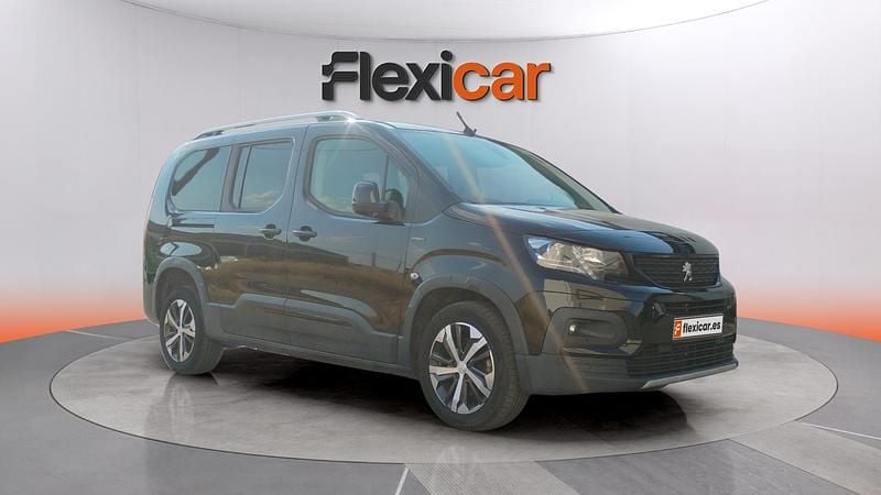 Usado Peugeot Rifter GT-line 131 CV (96 kW) 2020 Negro Monovolumen
