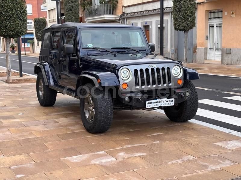 Usado Jeep Wrangler Unlimited Sahara 284 CV (208 kW) 2013 Azul SUV