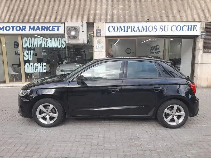 Usado Audi A1 Sportback 90 CV (66 kW) 2016 Negro Utilitario