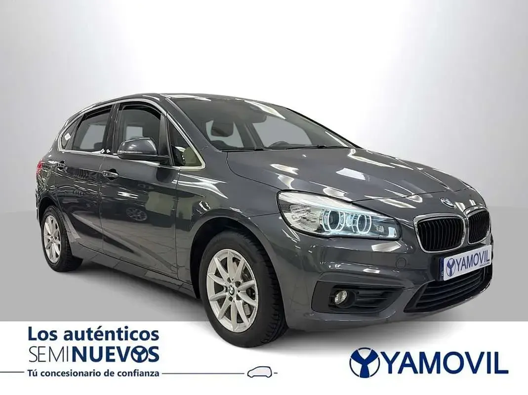 Usado BMW 218 Active Tourer 150 CV (110 kW) 2017 Gris Monovolumen