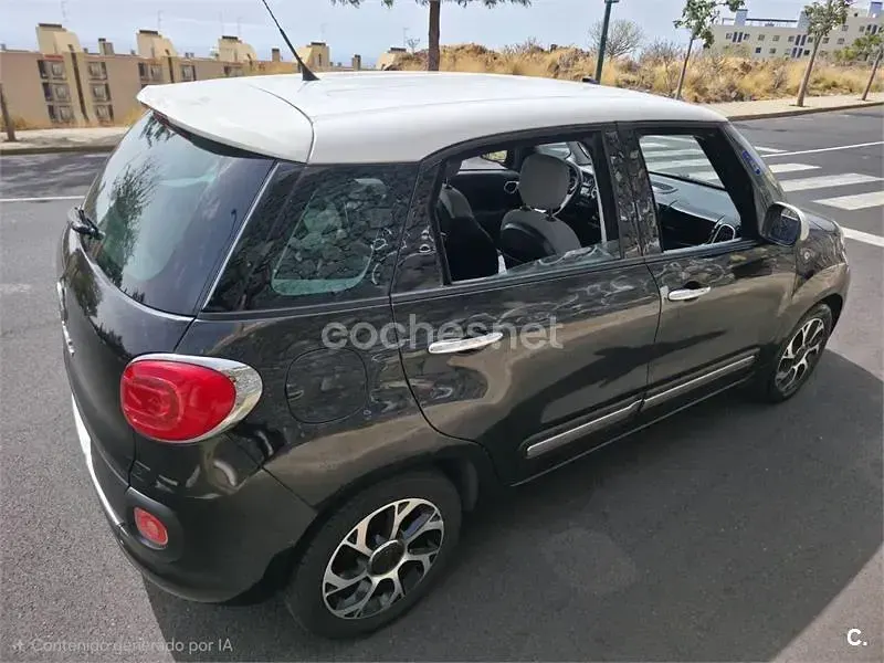 Usado Fiat 500L Trekking 95 CV (69 kW) 2017 Negro Monovolumen