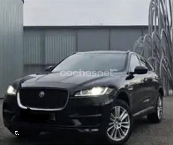 Negro Usado 2017 Jaguar F-Pace Portfolio SUV | 29.000 € - Imagen 1/1