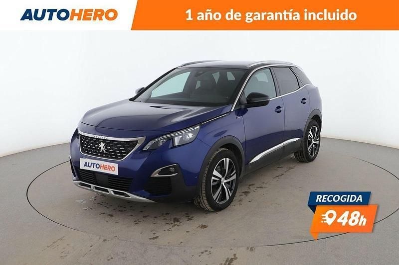 Azul Usado 2019 Peugeot 3008 GT-line SUV | 13.399 € (Buen precio) - Imagen 1/3