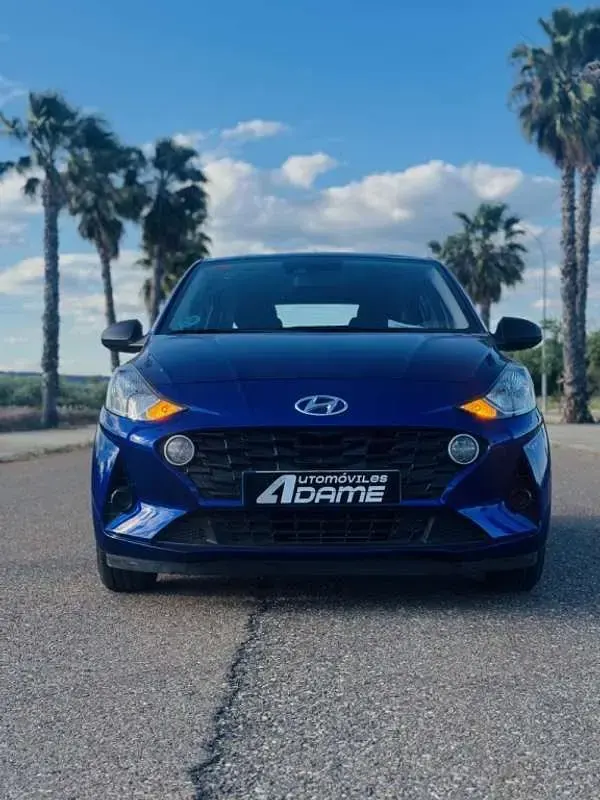 Usado Hyundai i10 67 CV (49 kW) 2021 Azul Utilitario