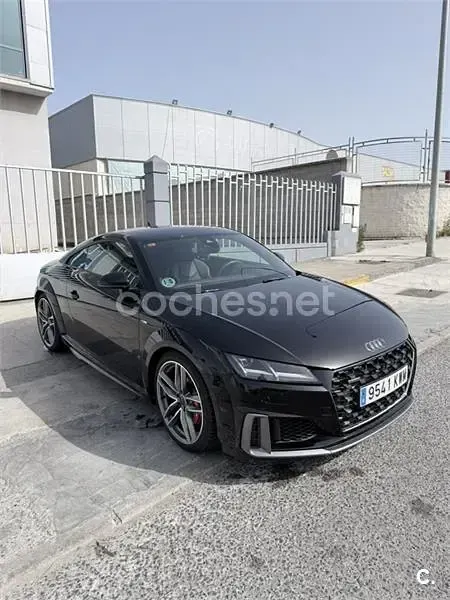 Usado Audi TT S-Line 245 CV (180 kW) 2019 Negro Coupe